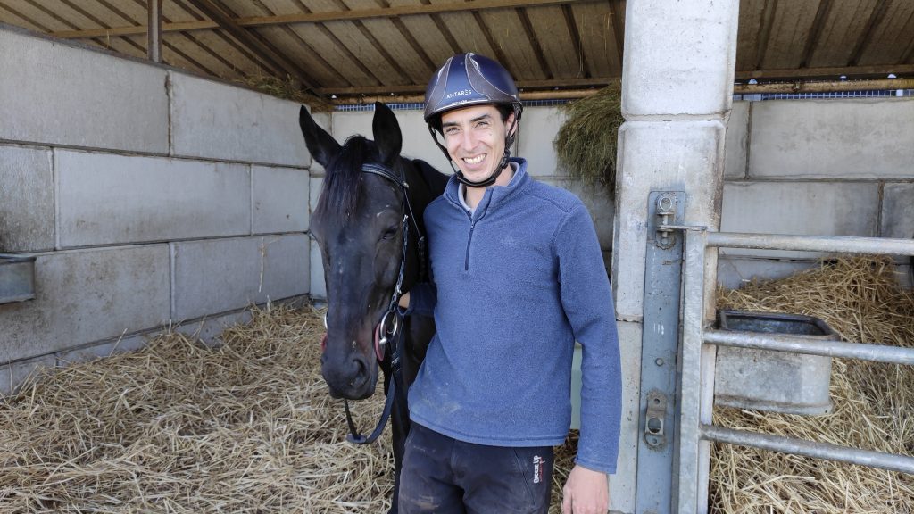 Etienne D'Andigné entraineur chevaux de course