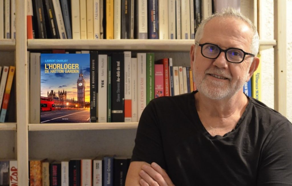 Laurent Charliot, en dédicace à Rezé pour son nouveau roman.