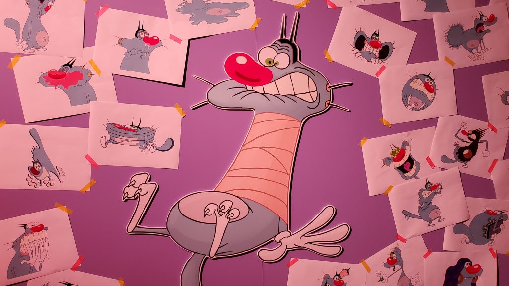 « Oggy incarne la bonne patte que l'on a tous en nous. » - Hugo Gittard ©Florentin DELACOUR