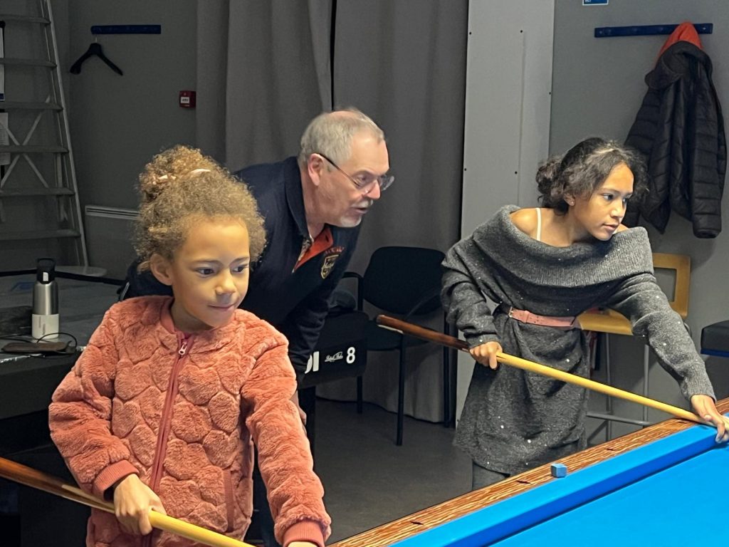 Les nouvelles recrues arrivées grâce aux "24 jours du billard féminin".