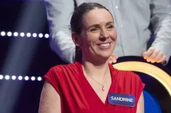 Sandrine, candidate emblématique de «Tout le monde veut prendre sa place», présente pour le «Quizz des Champions»