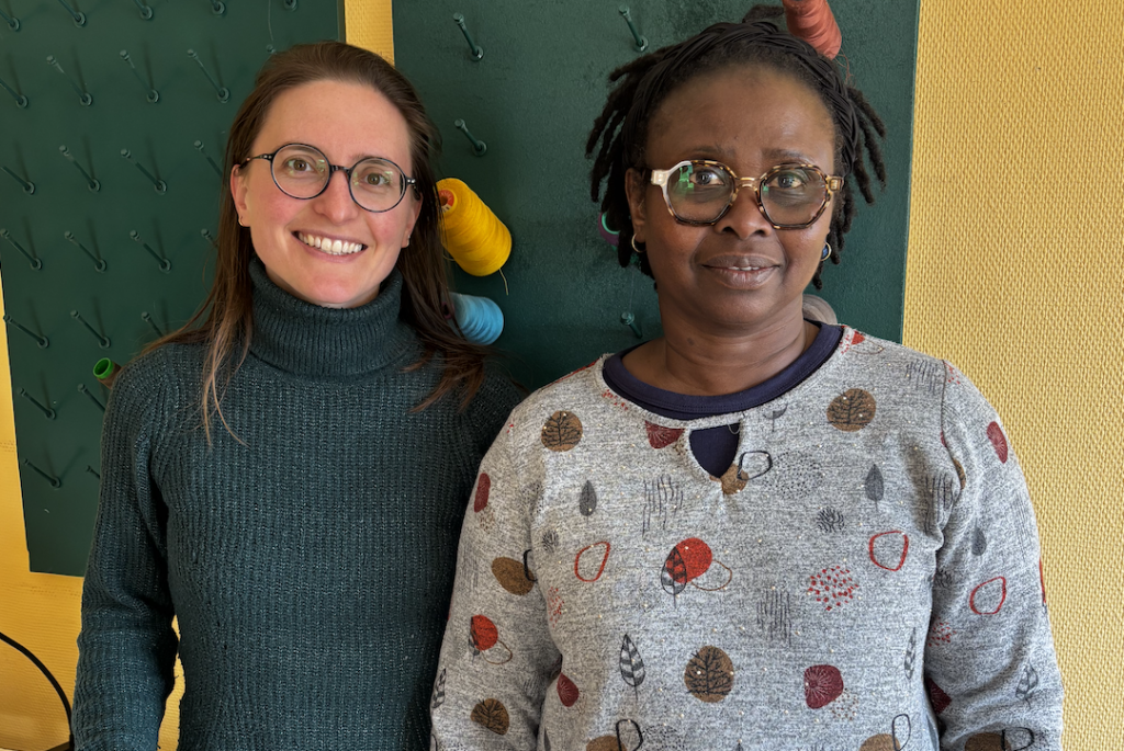 Elise Leleu, directrice de l'Amarrez et Yvette